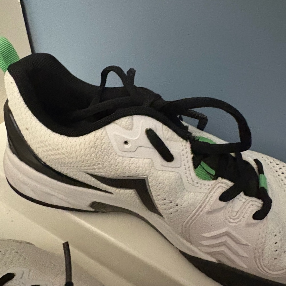 Vibram White and Black Athletic Shoes - Picture 5 of 7